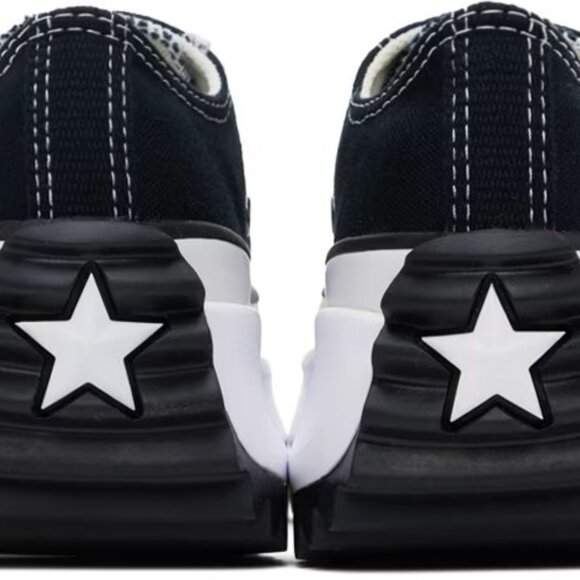 Converse Run Star Hike Low top men's Sneakers 168816C black Canvas SIZE 10 NEW - Picture 11 of 14